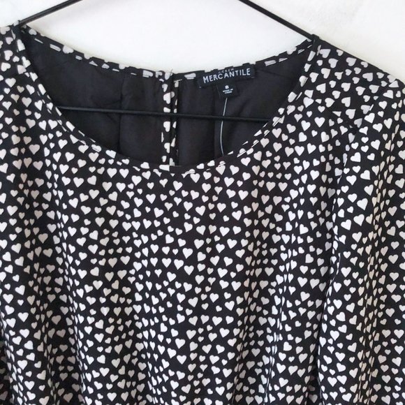 NWT J.Crew Factory Printed tulip hem dress - Picture 5 of 6